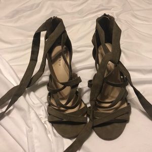 Torrid lace up heels